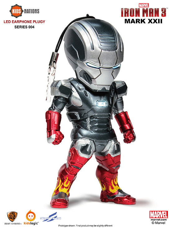 Iron Man 3 Kids Nation Series 004: Earphone Jack Accessories (Set of 6 pieces) image 6