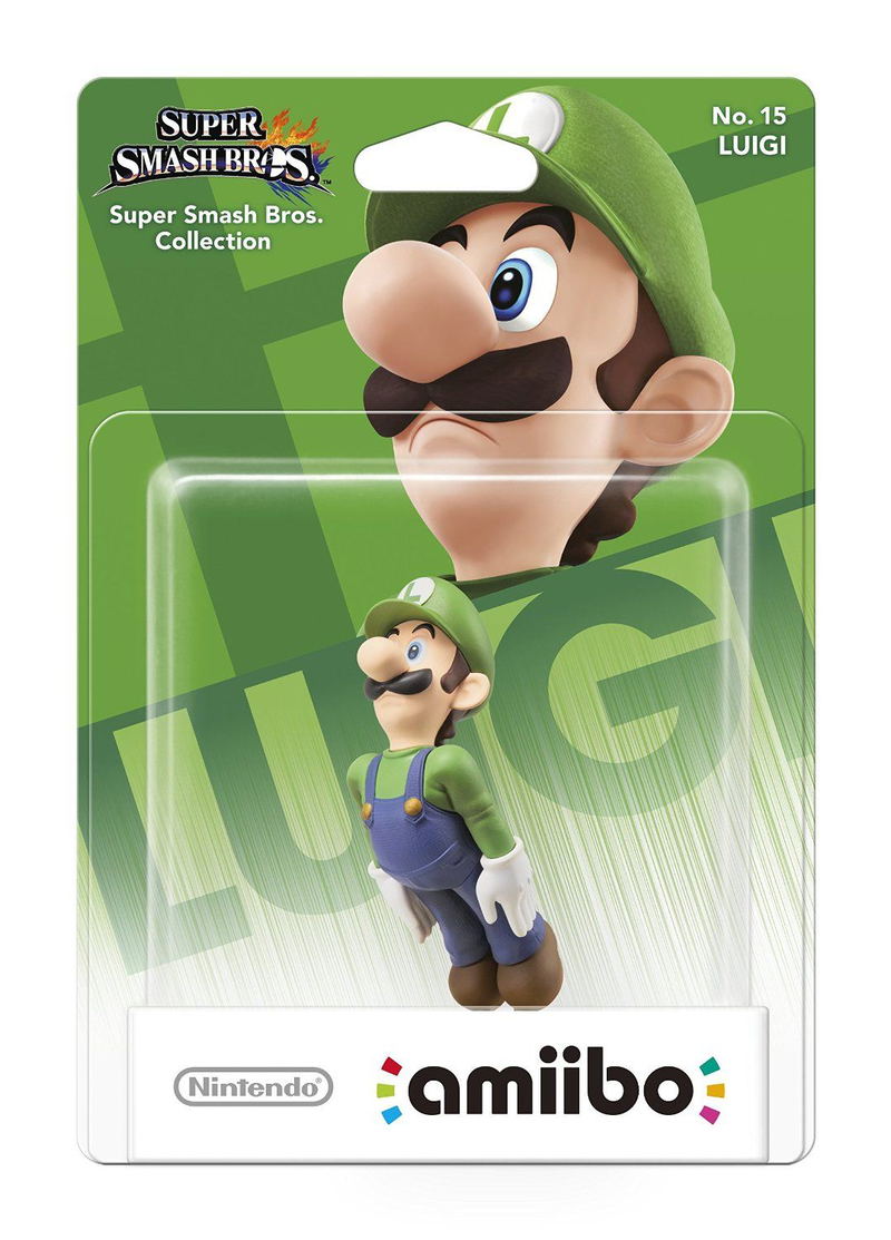 amiibo Super Smash Bros. Series Figure (Luigi) image 1