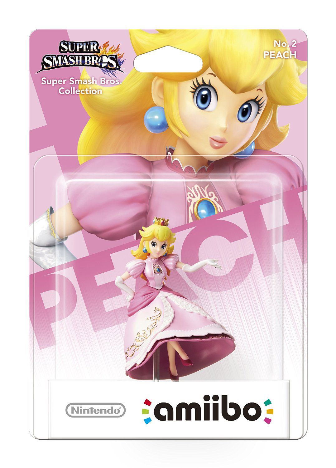 amiibo Super Smash Bros. Series Figure (Peach) for Wii U