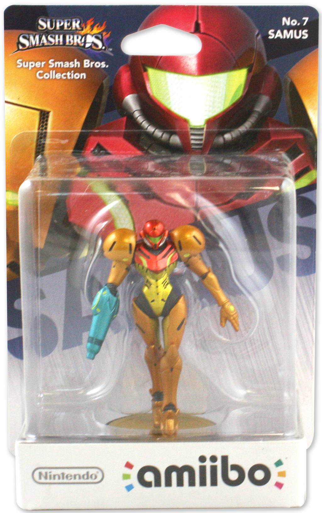 amiibo Super Smash Bros. Series Figure (Samus) for Wii U, New Nintendo ...