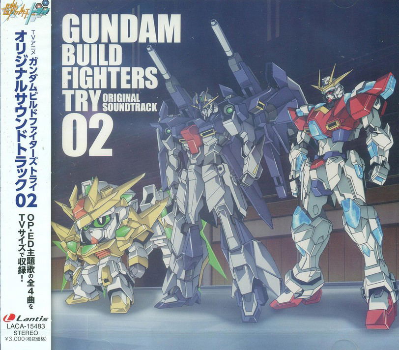 Gundam Build Fighters Try Original Soundtrack 02 — Import Game Deal