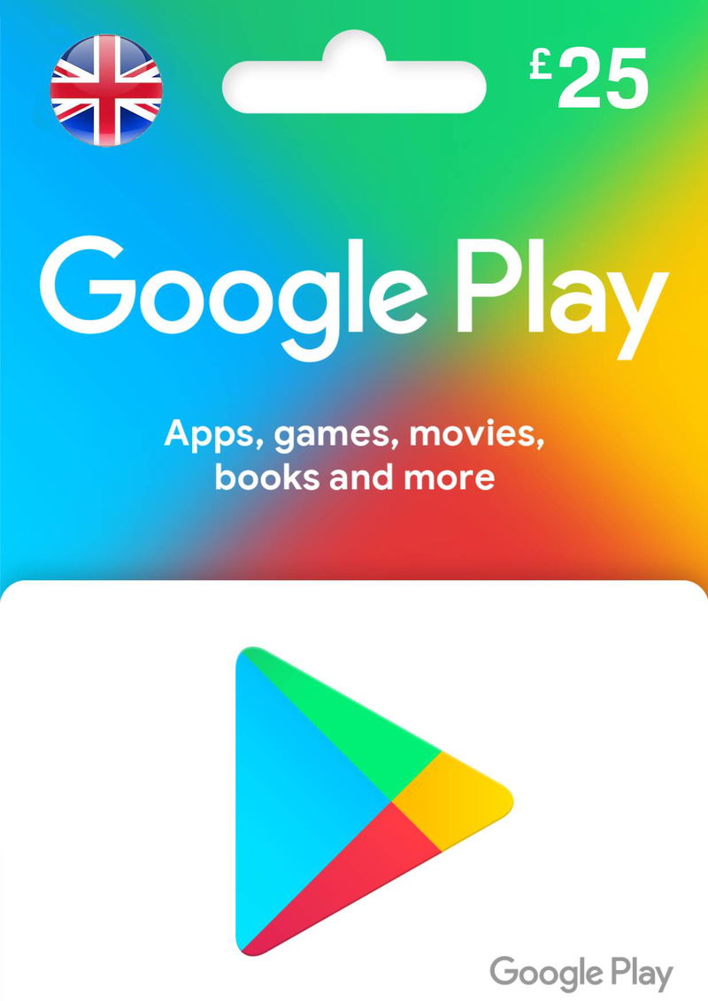 Google Play GBP 25 Gift Card | UK Account <span class="ext ext_digital">digital</span> image 1