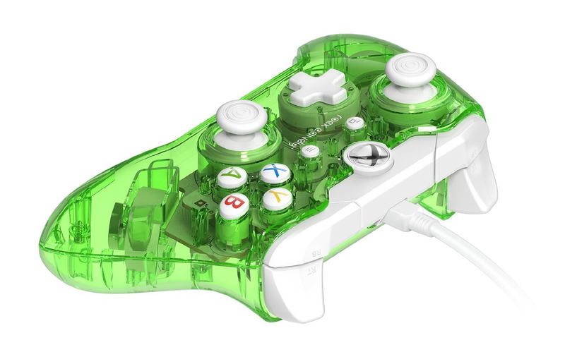 Rock Candy Xbox One Wired Controller (Aqualime) image 3