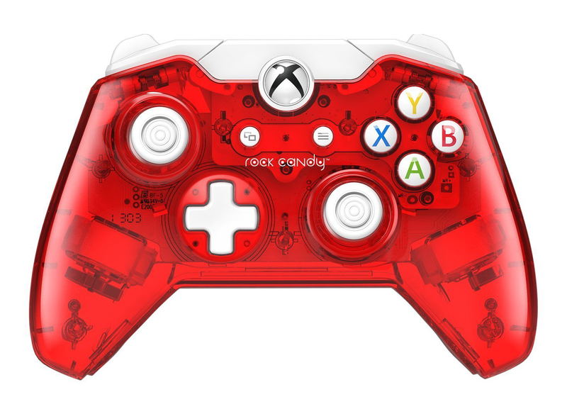 Rock Candy Xbox One Wired Controller (Stormin' Cherry) image 2