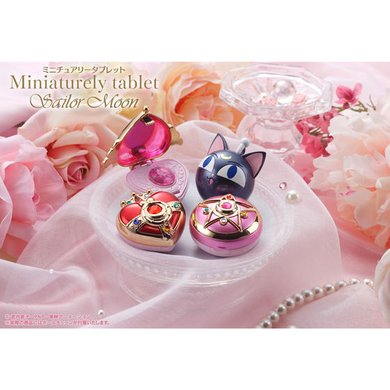 Sailor Moon: Miniaturely Tablet Sailor Moon (Set of 4 pieces) image 2