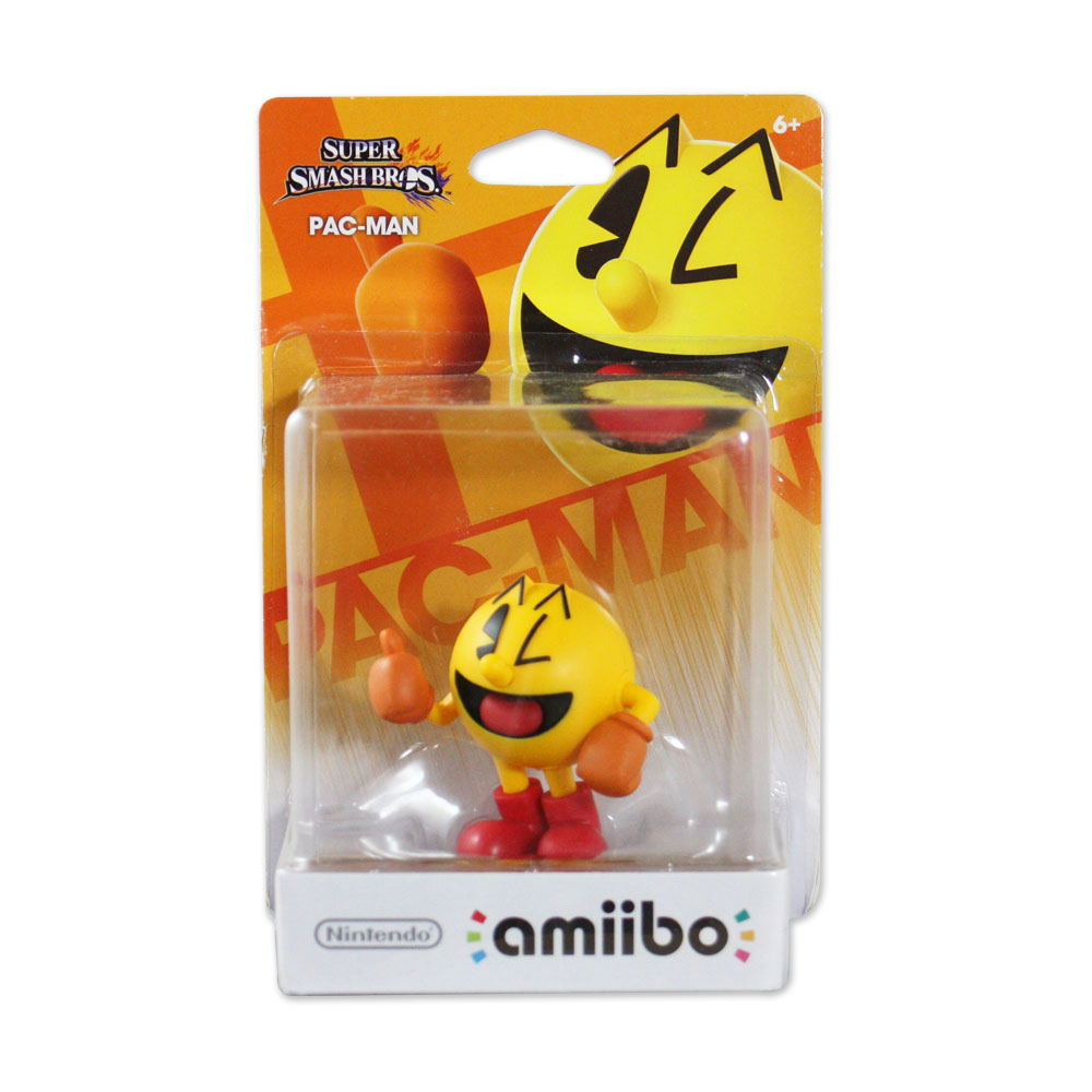 amiibo Super Smash Bros. Series Figure (Pac-Man) for Wii U, New Nintendo  3DS, New Nintendo 3DS LL / XL - Bitcoin & Lightning accepted