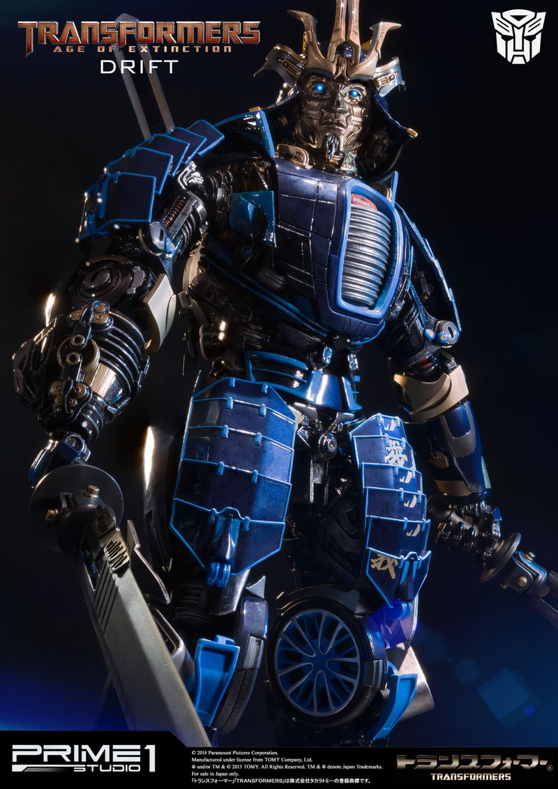 Museum Masterline Transformers Age of Extinction Polystone Statue: MMTFM-06 Drift image 2