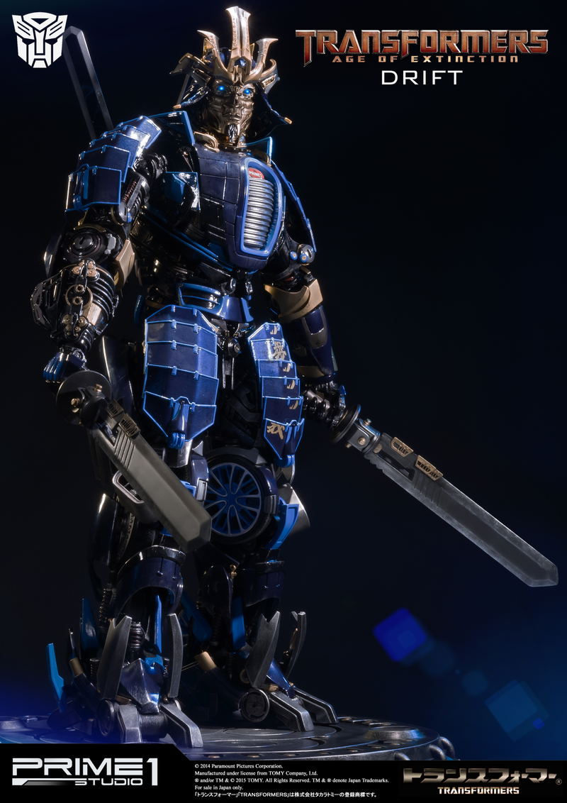 Museum Masterline Transformers Age of Extinction Polystone Statue: MMTFM-06 Drift image 3