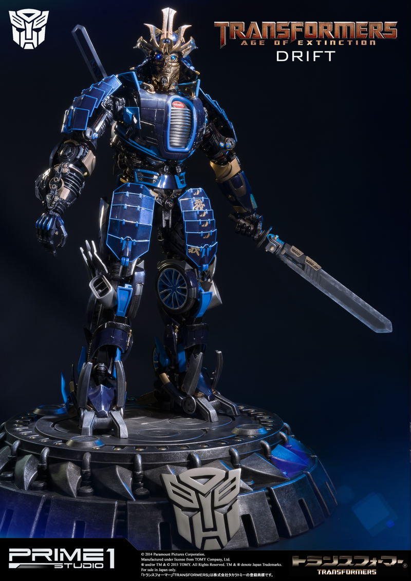 Museum Masterline Transformers Age of Extinction Polystone Statue: MMTFM-06 Drift image 4