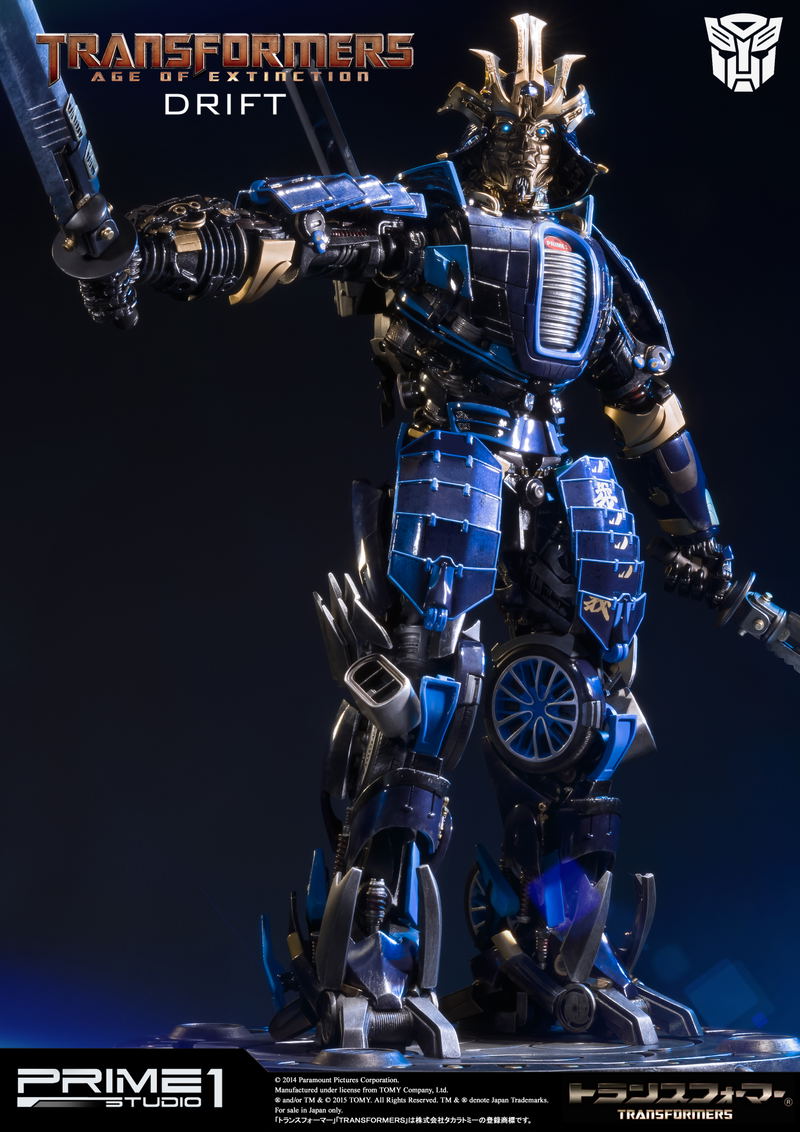 Museum Masterline Transformers Age of Extinction Polystone Statue: MMTFM-06 Drift image 5