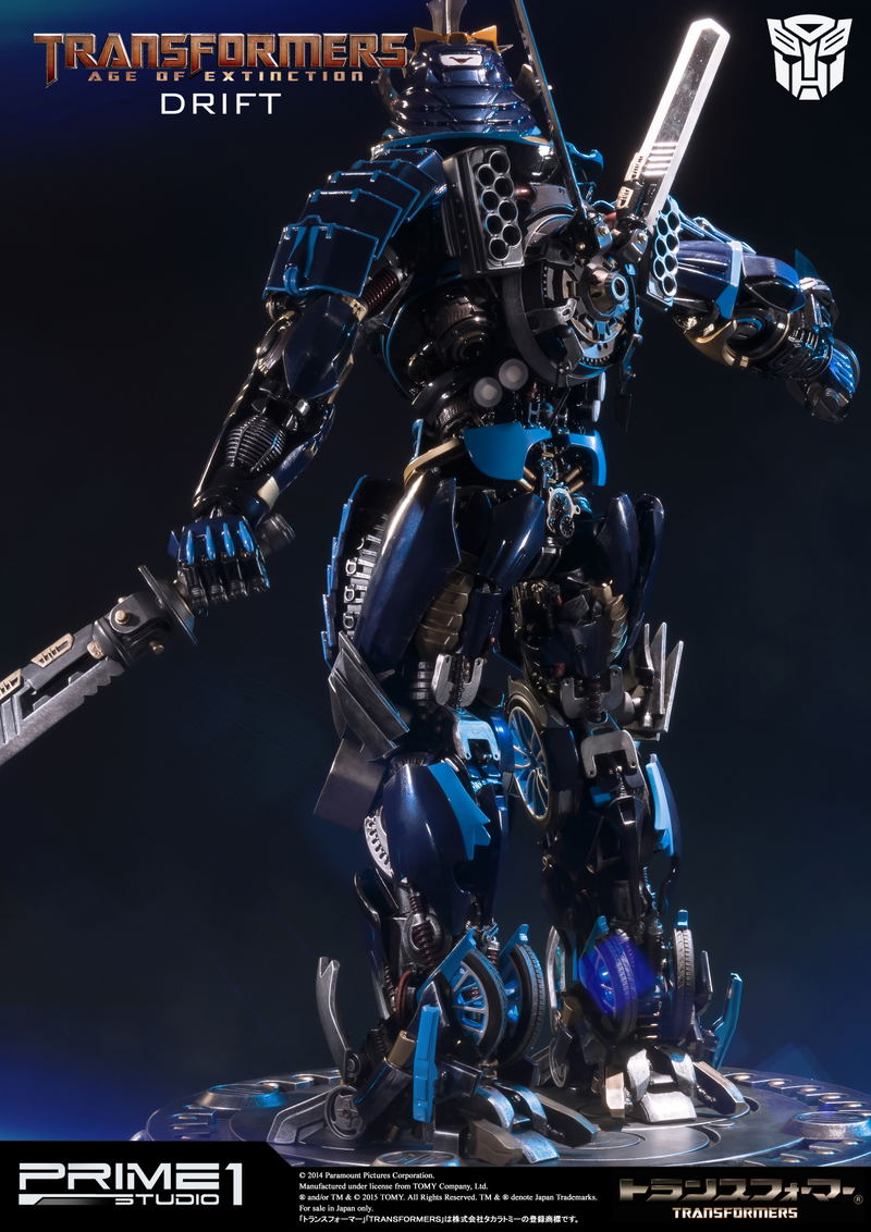 Museum Masterline Transformers Age of Extinction Polystone Statue: MMTFM-06 Drift image 6