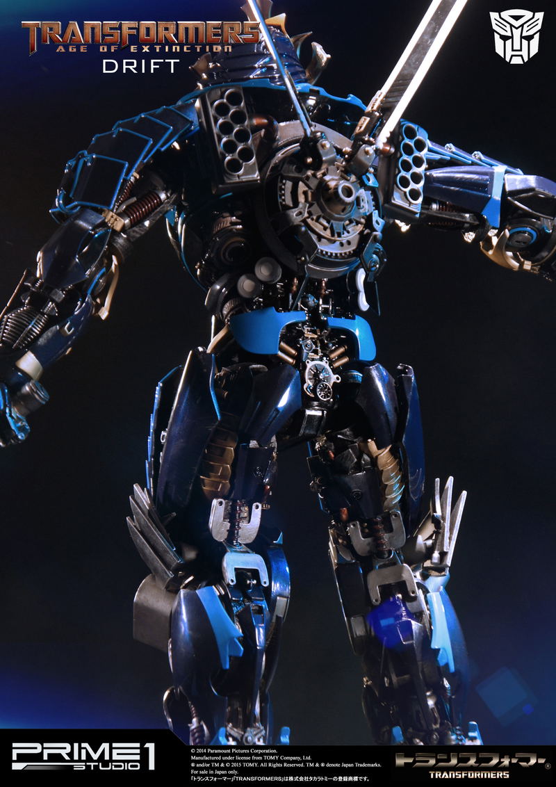 Museum Masterline Transformers Age of Extinction Polystone Statue: MMTFM-06 Drift image 10