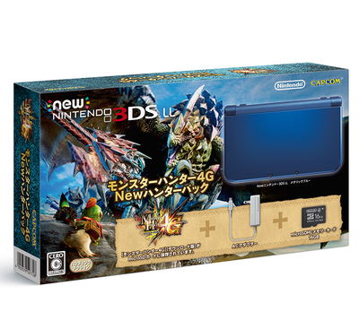 New Nintendo 3DS LL [Monster Hunter 4G New Hunter Pack]