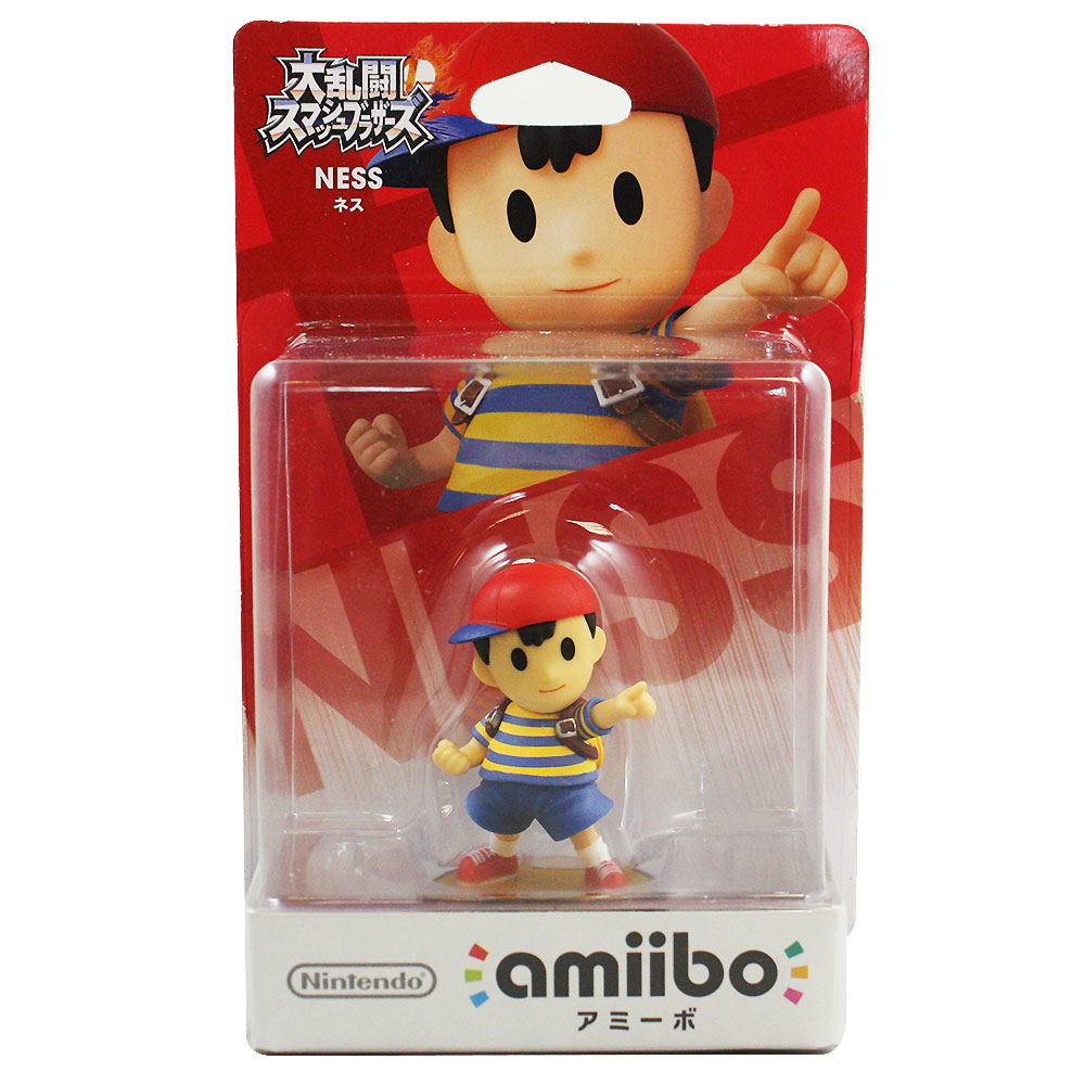 Amiibo Super Smash Bros Series Figure Ness For Wii U New Nintendo 3ds New Nintendo 3ds Ll Xl 