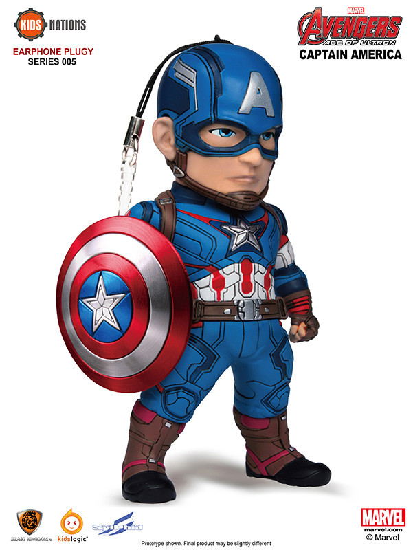 Avengers Age of Ultron Kids Nation Series 005: Earphone Jack Accessories (Set of 5 pieces) image 3
