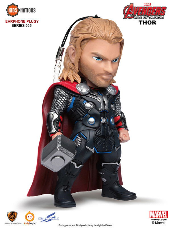Avengers Age of Ultron Kids Nation Series 005: Earphone Jack Accessories (Set of 5 pieces) image 4