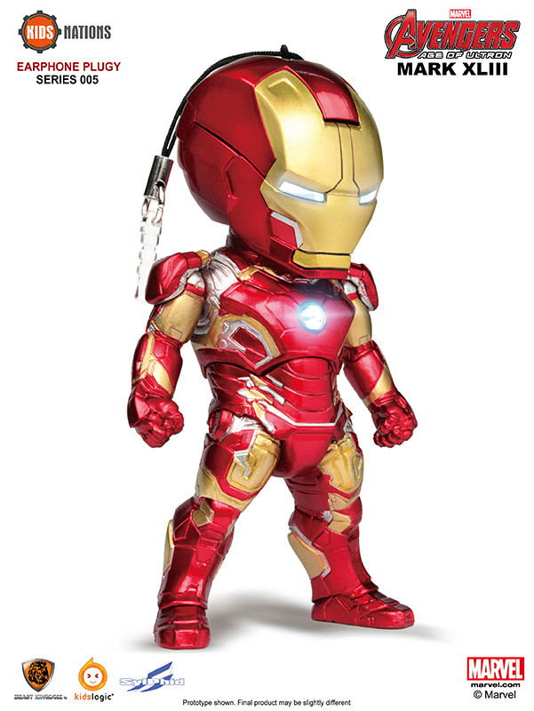 Avengers Age of Ultron Kids Nation Series 005: Earphone Jack Accessories (Set of 5 pieces) image 5