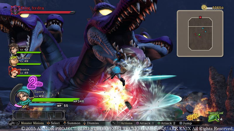 Dragon Quest Heroes: The World Tree's Woe and the Blight Below image 2