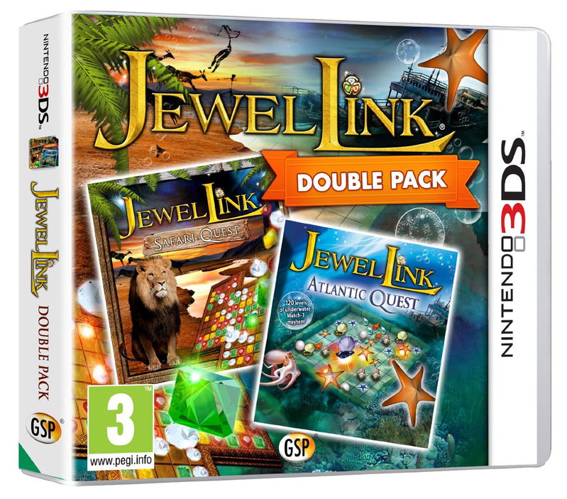 Jewel Link Double Pack: Safari Quest and Atlantic Quest image 1