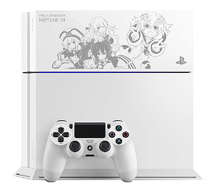 PlayStation 4 System [Shin Jigen Game Neptune VII Shugo Megami Limited Edition] (Glacier White)