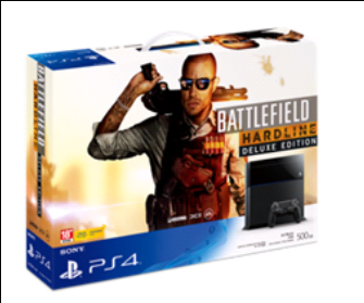 PlayStation 4 System Battlefield Hardline Bundle Set (Jet Black) image 1
