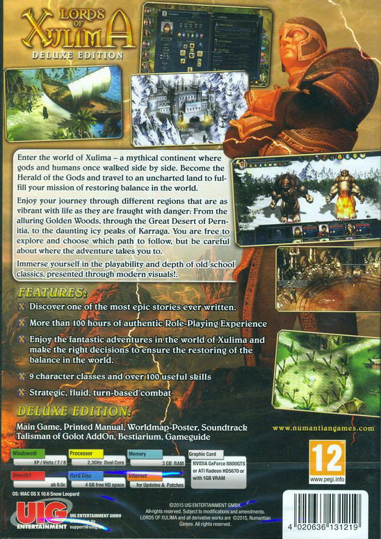 Lords of Xulima (Deluxe Edition) (DVD-ROM) image 2