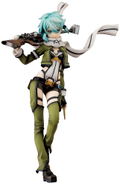 Sword Art Online II 1/7 Scale Pre-Painted Figure: Sinon (Re-run) thumbnail 1