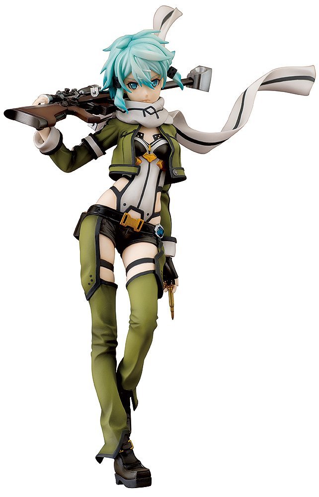 Sword Art Online II 1/7 Scale Pre-Painted Figure: Sinon (Re-run) image 1