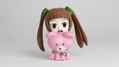 Arpeggio of Blue Steel -Ars Nova- Chara Ride Figure Strap: Makie on Yotarou thumbnail 2