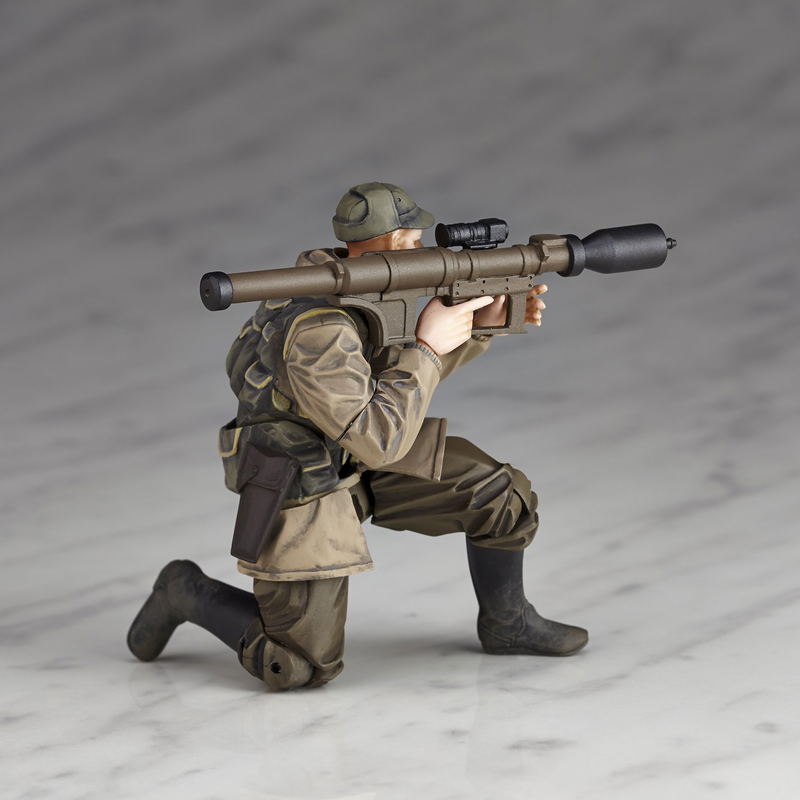 Micro Yamaguchi Revol Mini rmex-002 Metal Gear Solid MGSV:TPP Soviet Soldiers image 5