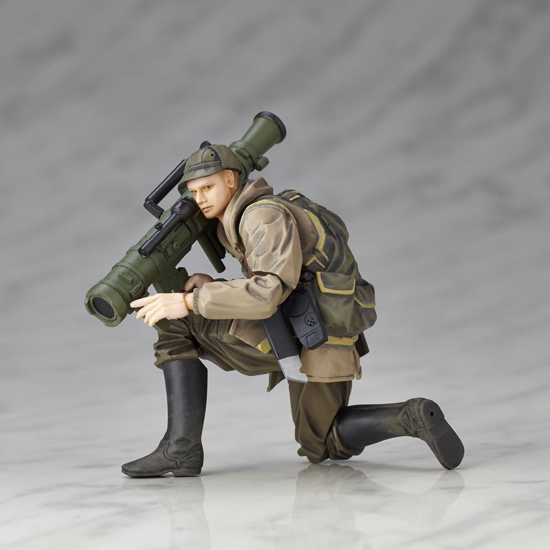 Micro Yamaguchi Revol Mini rmex-002 Metal Gear Solid MGSV:TPP Soviet Soldiers image 6