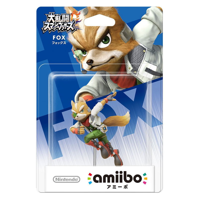 amiibo Super Smash Bros. Series Figure (Fox) (Re-run) image 1