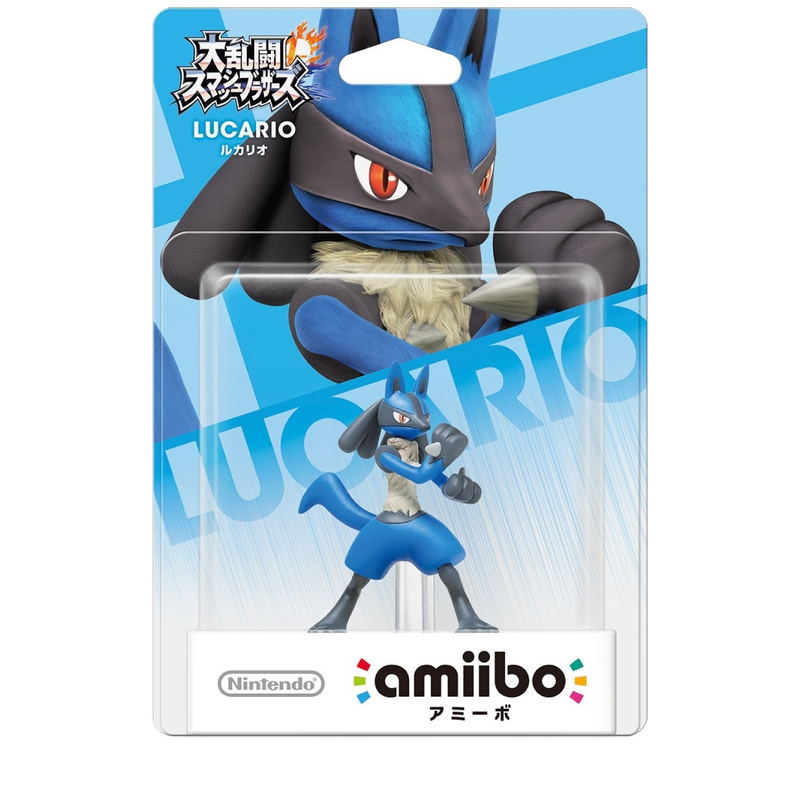 amiibo Super Smash Bros. Series Figure (Lucario) (Re-run) image 1