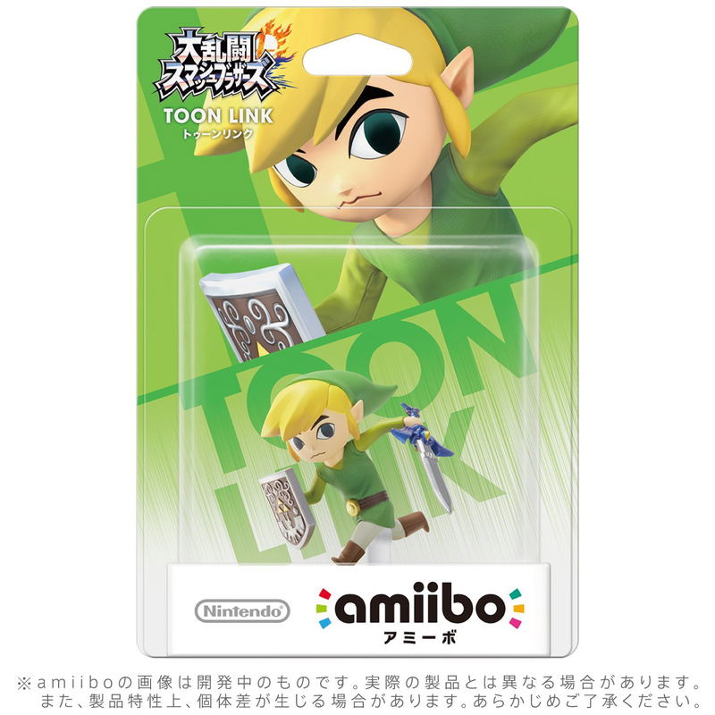 amiibo Super Smash Bros. Series Figure (Toon Link) (Re-run) image 1