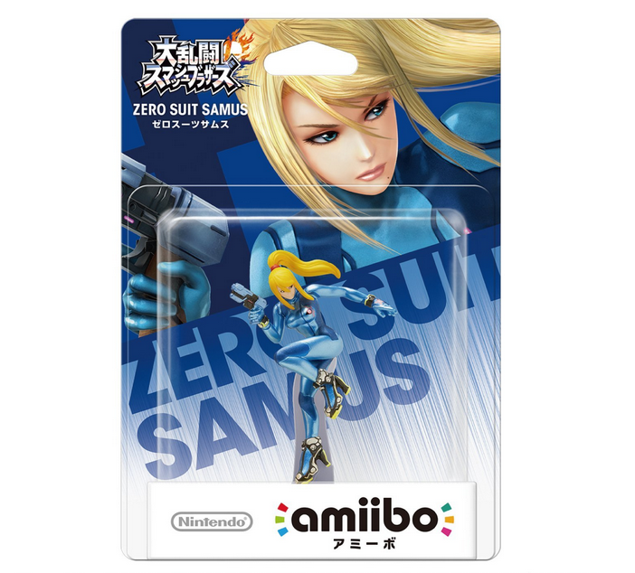 amiibo Super Smash Bros. Series Figure (Zero Suit Samus) (Re-run) image 1
