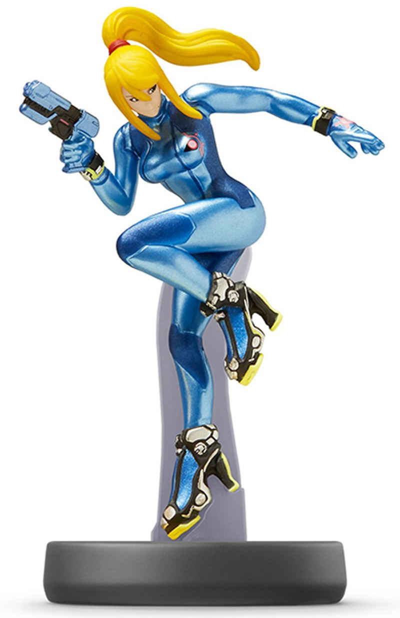 amiibo Super Smash Bros. Series Figure (Zero Suit Samus) (Re-run) image 2