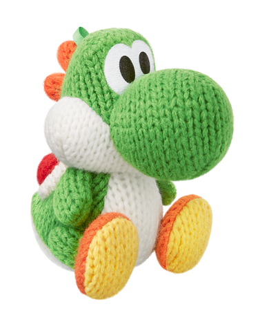 amiibo Yoshi's Woolly World Series Amigurumi Yoshi (Green) image 2