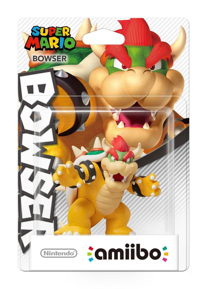 amiibo Super Mario Collection Figure (Bowser) for Wii U, New 