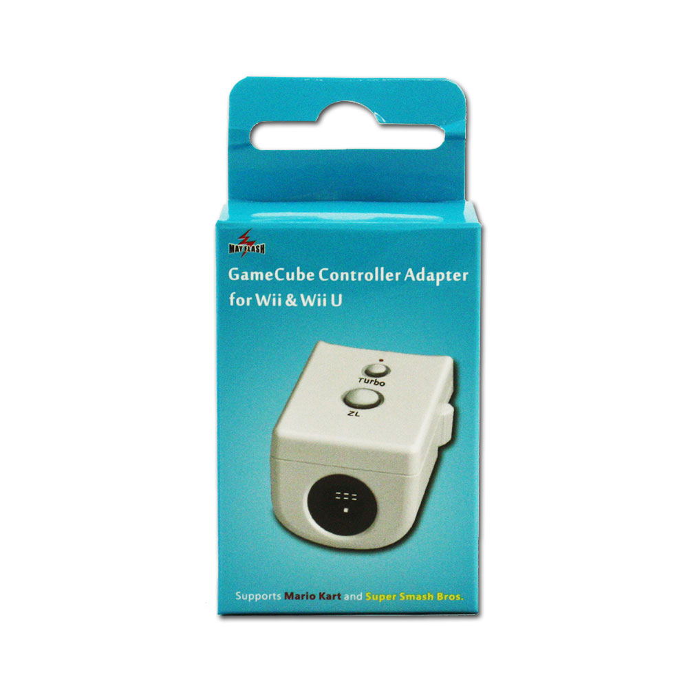 Gamecube Adapter GameCube Controller Adapter for Wii & Wii U for Nintendo Wii, Wii U