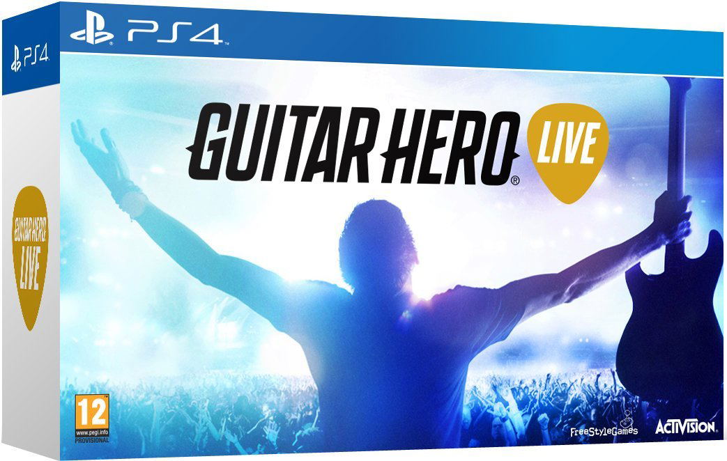 Guitar Hero Live (with Guitar Controller) for PlayStation 4 Guitar Hero Live (with Guitar Controller) for PlayStation 4