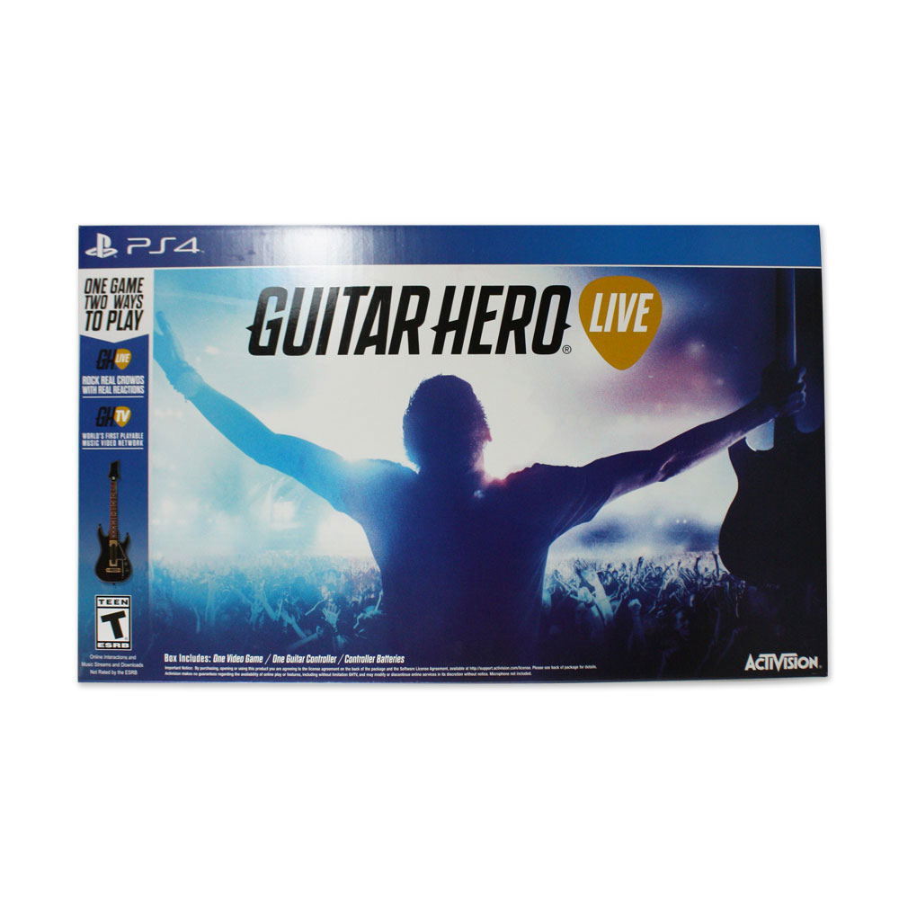 Guitar Hero Live (with Guitar Controller) for PlayStation 4