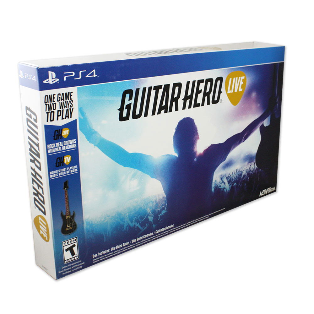 Guitar Hero Live (with Guitar Controller) para PlayStation 4