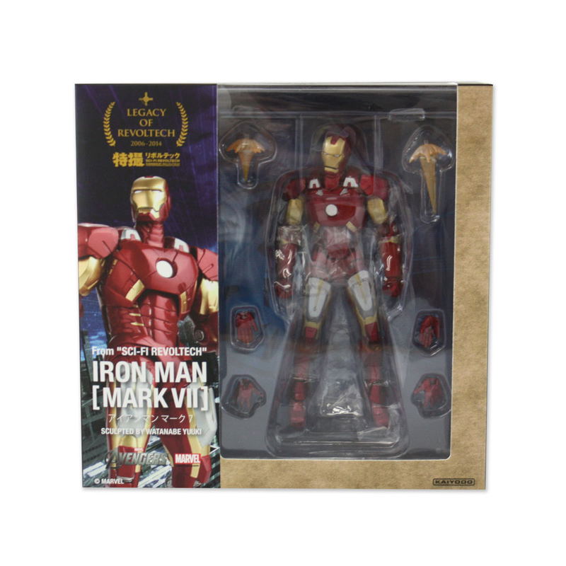 Legacy Of Revoltech SCI-FI Revoltech: Iron Man Mark VII (Re-run) image 12