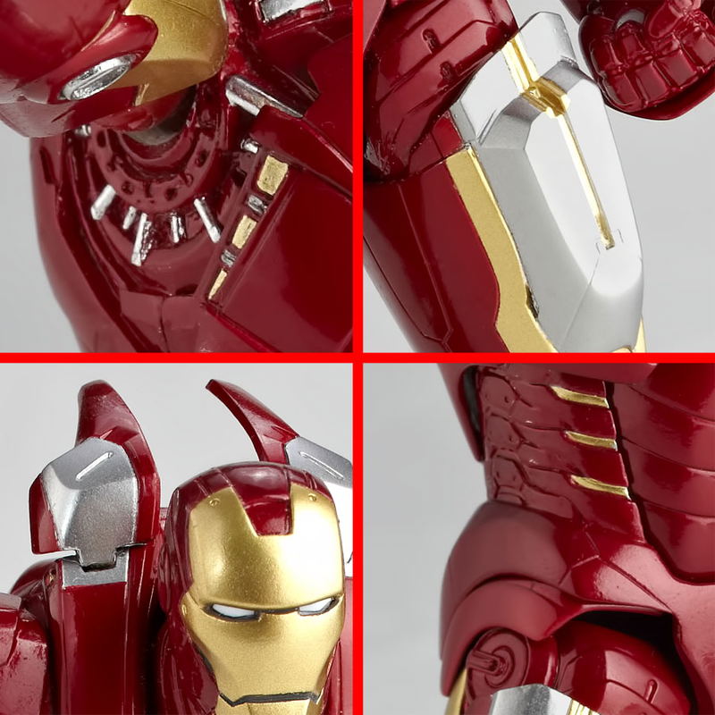 Legacy Of Revoltech SCI-FI Revoltech: Iron Man Mark VII (Re-run) image 7