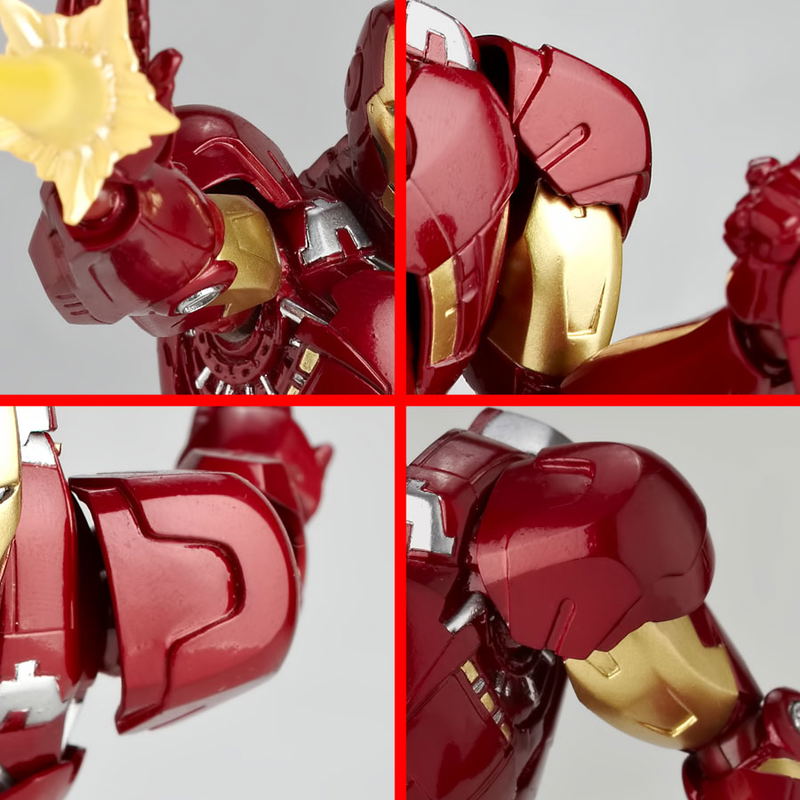 Legacy Of Revoltech SCI-FI Revoltech: Iron Man Mark VII (Re-run) image 8