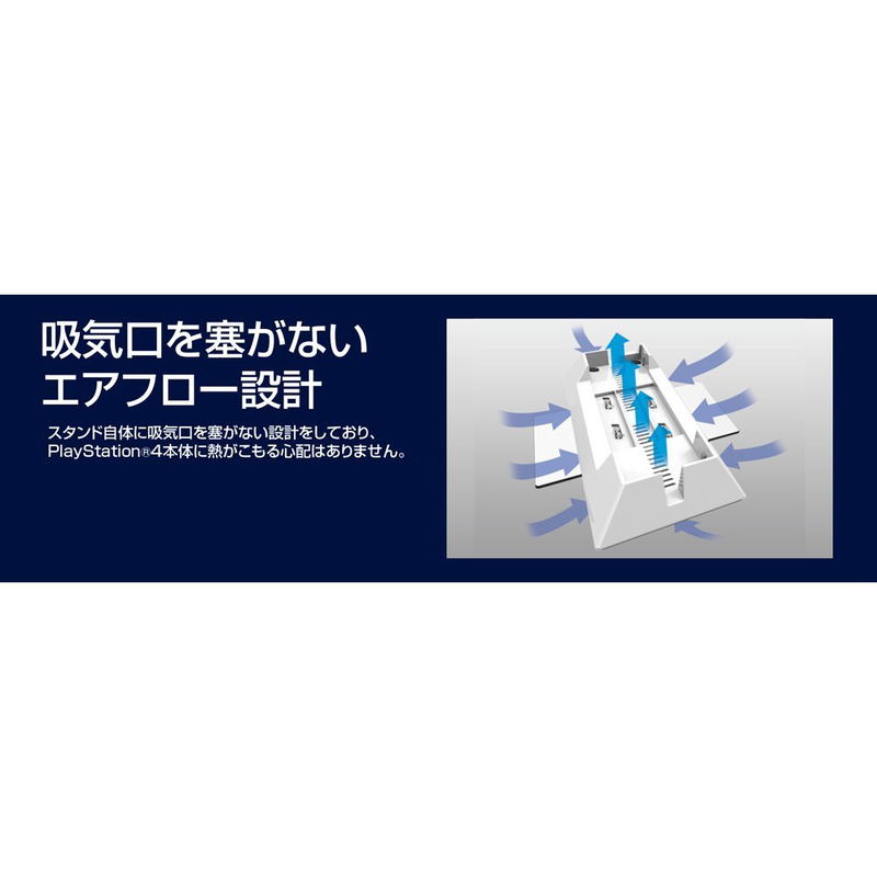 Taore Nikui Vertical Stand for Playstation 4 (White) image 4