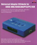 Universal Adapter Ultimate for Xbox One / Xbox 360 / PS3 / PC USB thumbnail 1