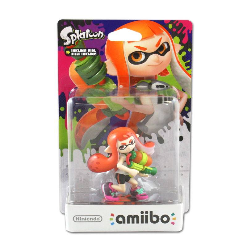amiibo Splatoon Series Figure (Inkling Girl) image 1