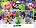 amiibo Splatoon Series Figure Triple Pack (Girl / Squid / Boy) thumbnail 2