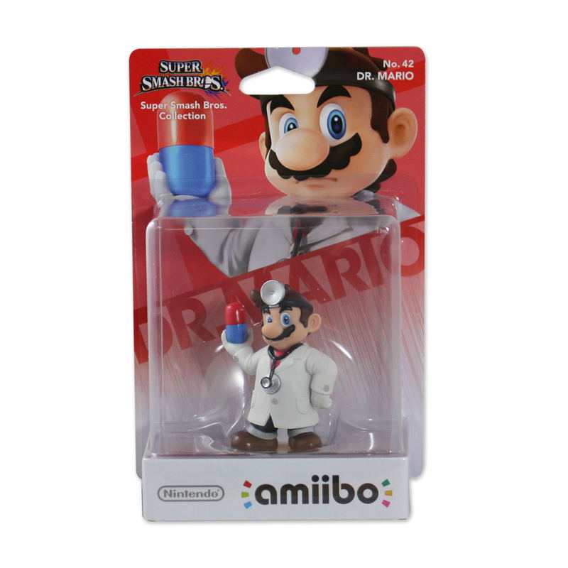 amiibo Super Smash Bros. Series Figure (Dr. Mario) image 1